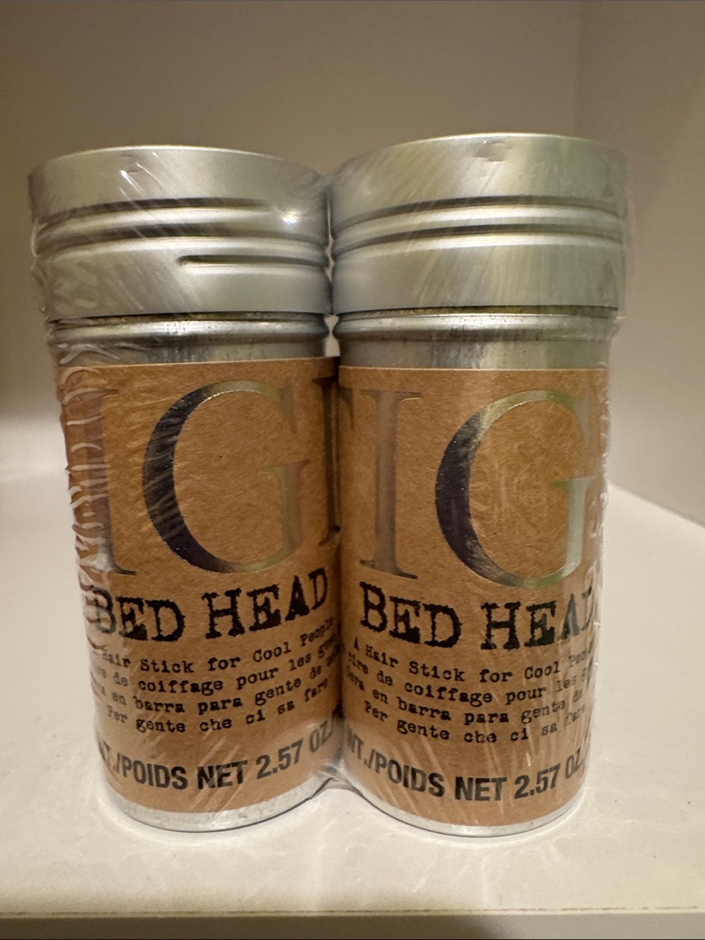 NEW BedHead Hair Stick Duo in Metallic Silver